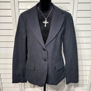 NWT New York & Company Charcoal Tailored Blazer